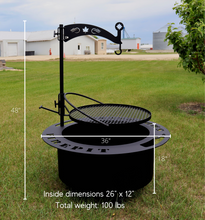 Load image into Gallery viewer, Smokeless Metal Fire Pit