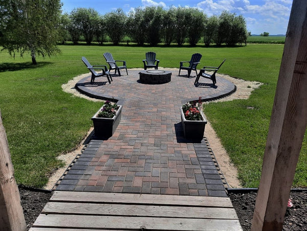 Classic Round Stone Fire Pit