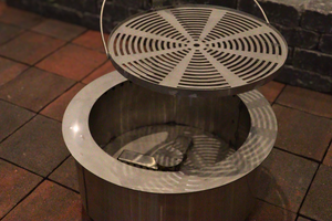Stainless-Steal Smokeless Firepit