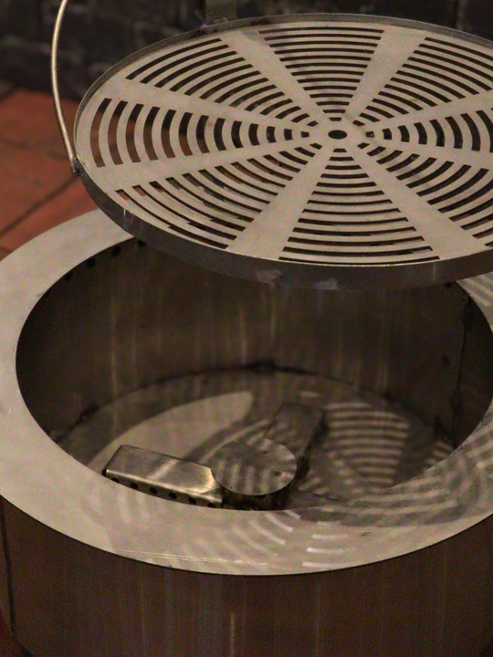 Stainless-Steal Smokeless Firepit