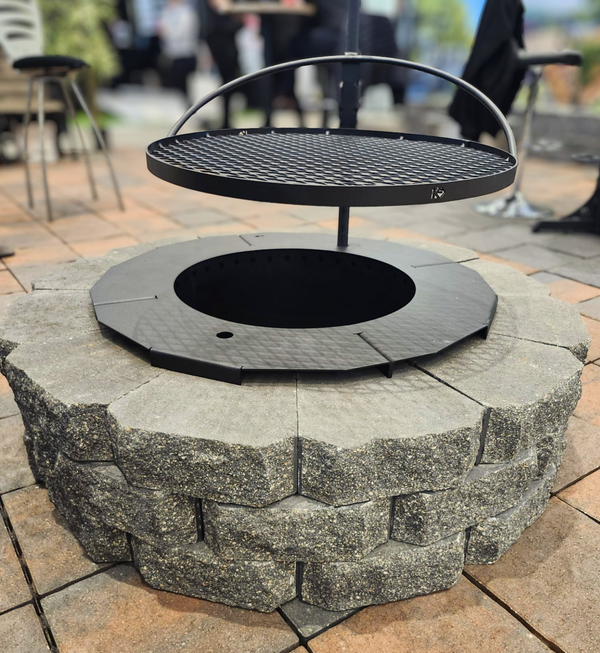 Classic Round Stone Fire Pit