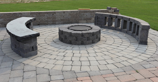 Classic Round Stone Fire Pit