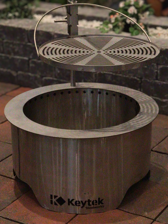 Stainless-Steal Smokeless Firepit