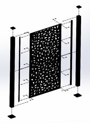 Privacy Screen L-Bracket