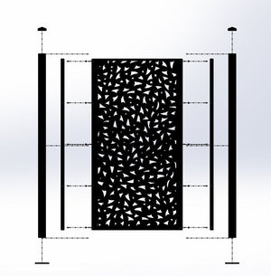 Privacy Screen L-Bracket