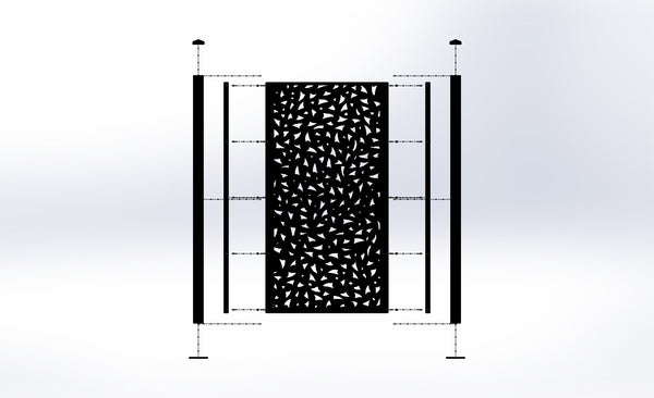 Privacy Screen Mounting Posts