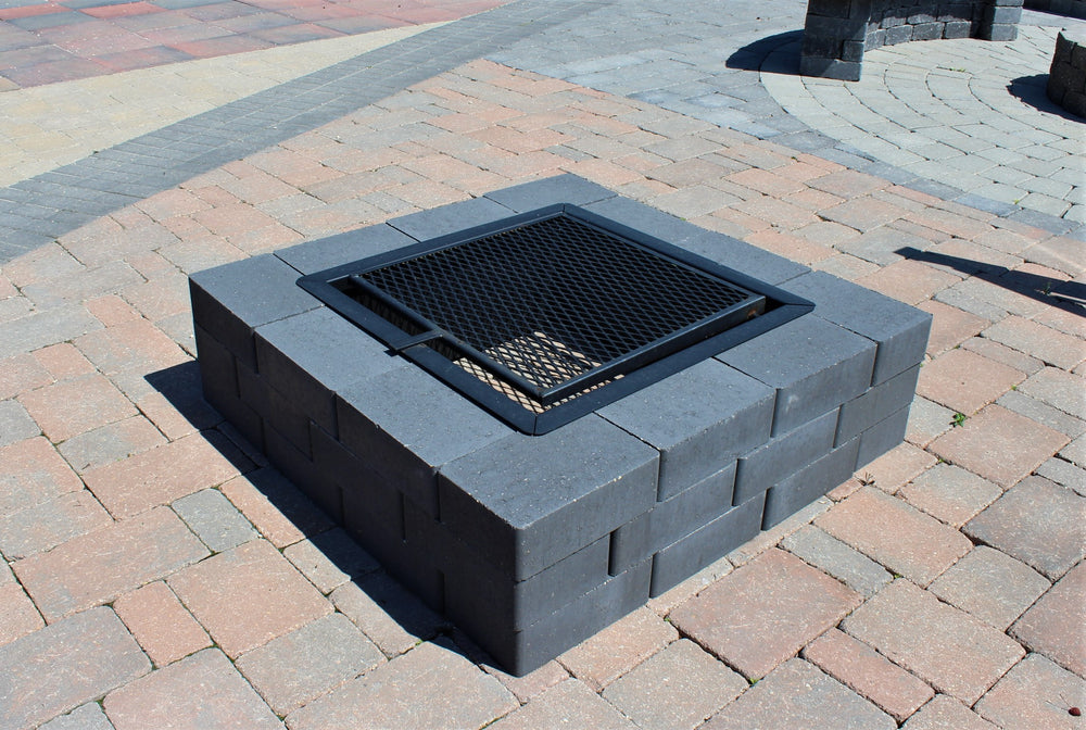 Classic Square Stone Fire Pit