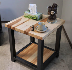Wood Coffee End-Table